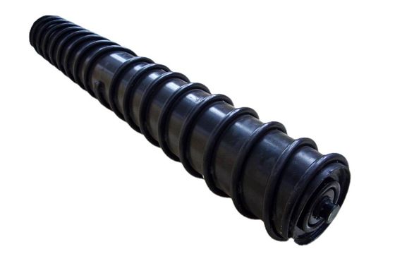 Komponen konveyor sabuk roller spiral return untuk pengolahan besar