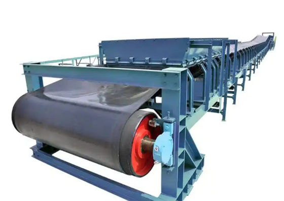 Pertambangan Dan Semen Sistem Conveyor Belt Tugas Berat Pengolahan Bahan Bulk
