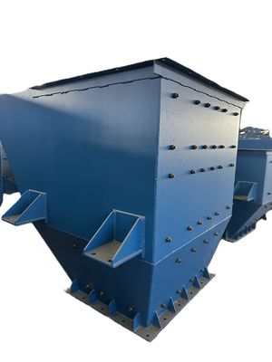 Mobil Bulk Material Handling Hopper dengan kontrol debu untuk pelabuhan Pertambangan dan pabrik semen