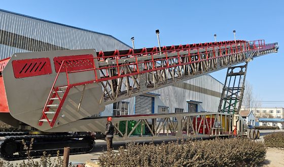 Conveyor Loader Ship Track untuk Aplikasi Pemuatan Pelabuhan Kargo Bulk